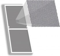 Москитная сетка Антикошка на окно 355×1245 мм