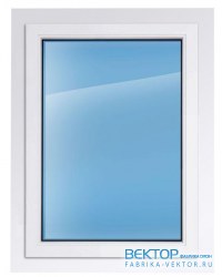 Пластиковое окно REHAU 1300×900 мм глухое производство пластиковых окон
